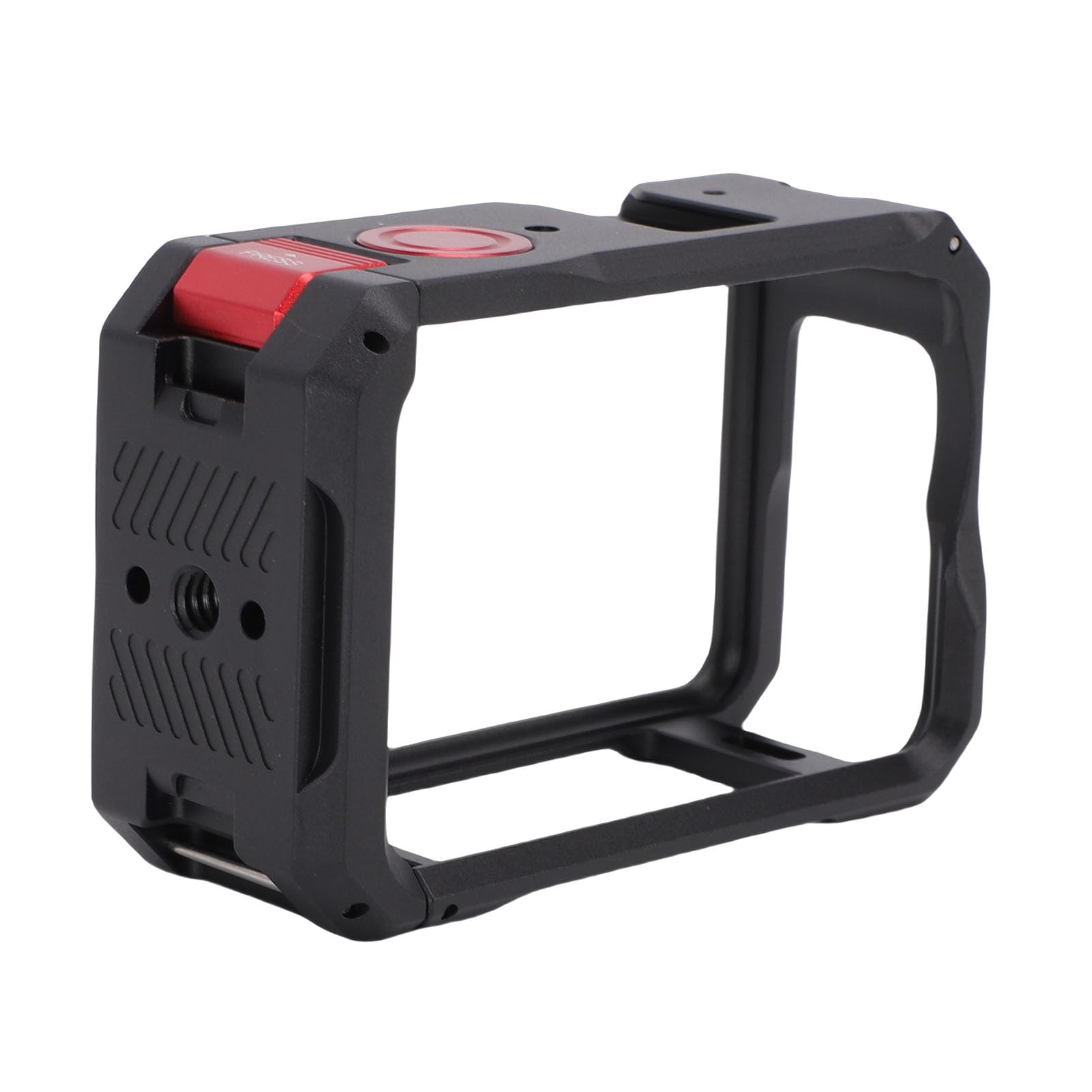 Tbest 6 Jaula para Cámara Vídeo Protector de Aleación de Aluminio con Zapata Fría Rosca de 1/4 Pulgadas para Vlogging Deportes Al Aire Libre