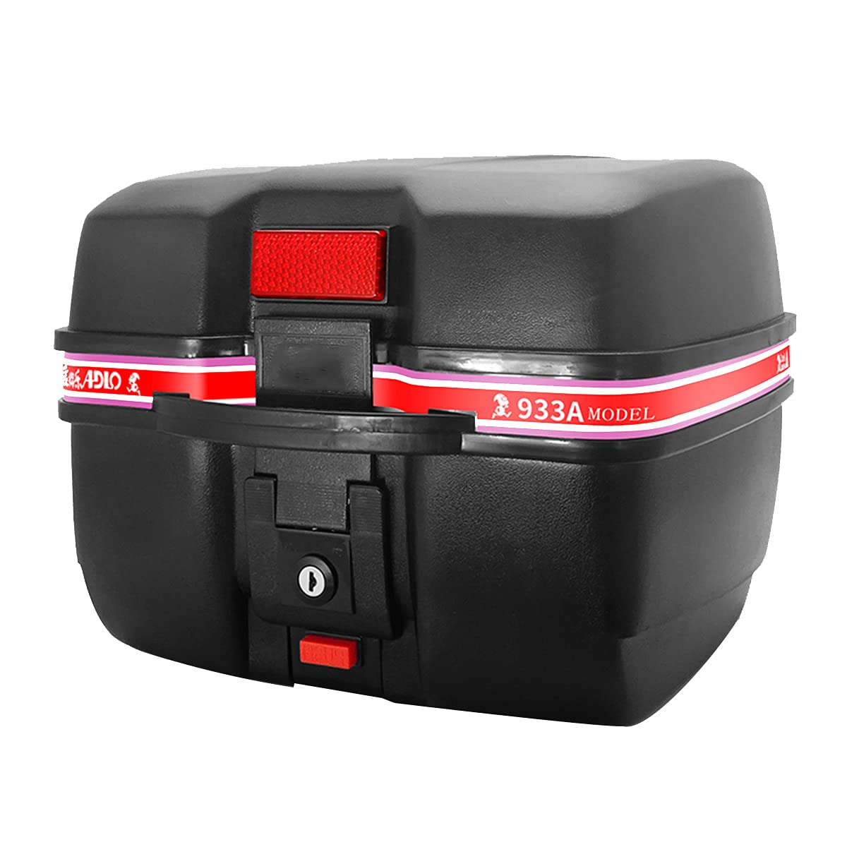 Buy GELEI 25L Motorcycle Trunk Hard Tail Bike Top Box Waterproof Top