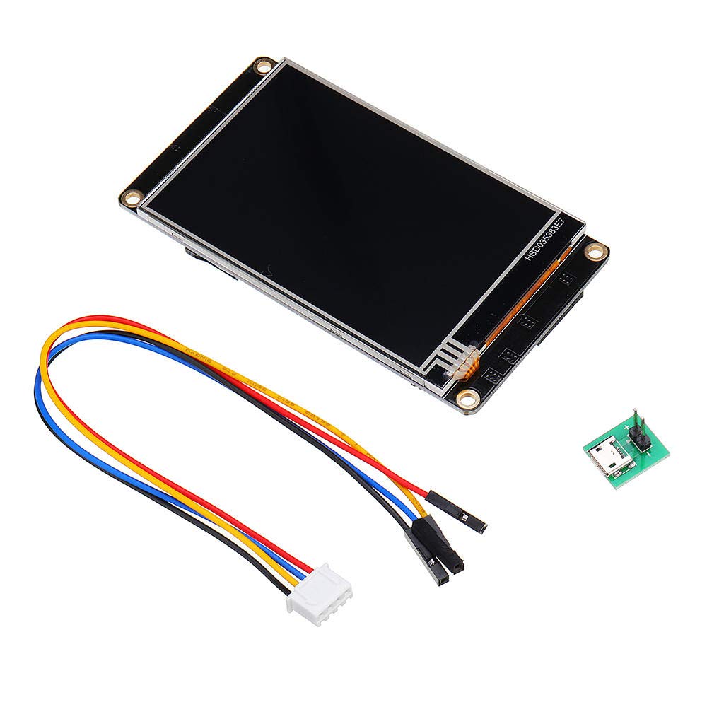 REES52 3.5" NX4832K035 HMI Display Basic Series LCD-TFT Resistive Touch Screen 480 x 320 Compatible for Arduino and Raspberry Pi, Suitable for 3D Printers, Vehicle HMI, Beauty Device, etc. (B084G5YMYY) Amazon Price History, Amazon Price Tracker