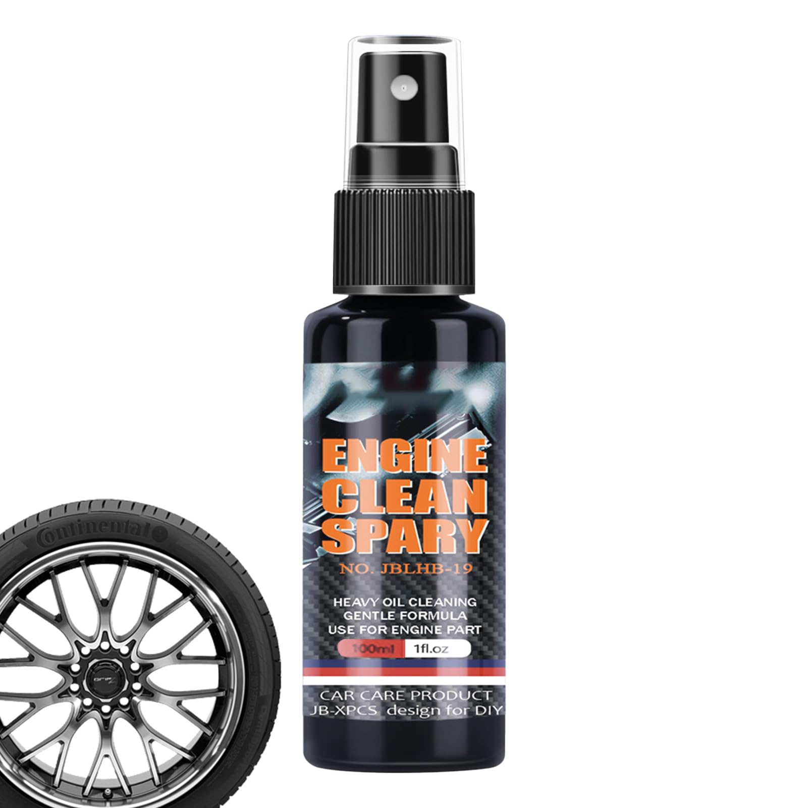 Detergente per vano Motore, sgrassatore Motore,Spray schiumogeno sgrassante per Motori | Sgrassatore ad Alte Prestazioni, detergente per Ruote e Pneumatici, Dettagli Auto per la Pulizia