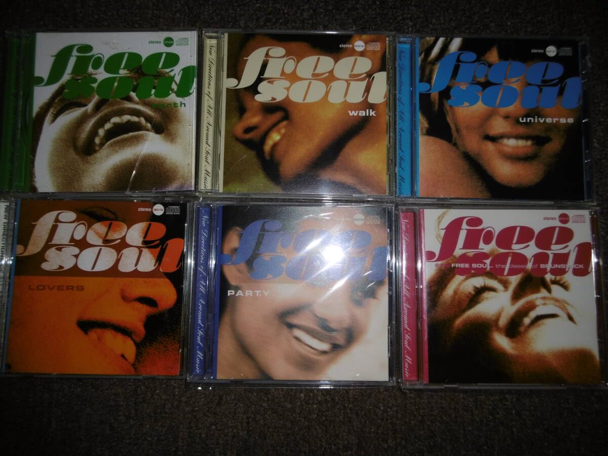 Amazon.co.jp: 貴重廃盤 Free soul まとめて6枚セット フリーソウル 