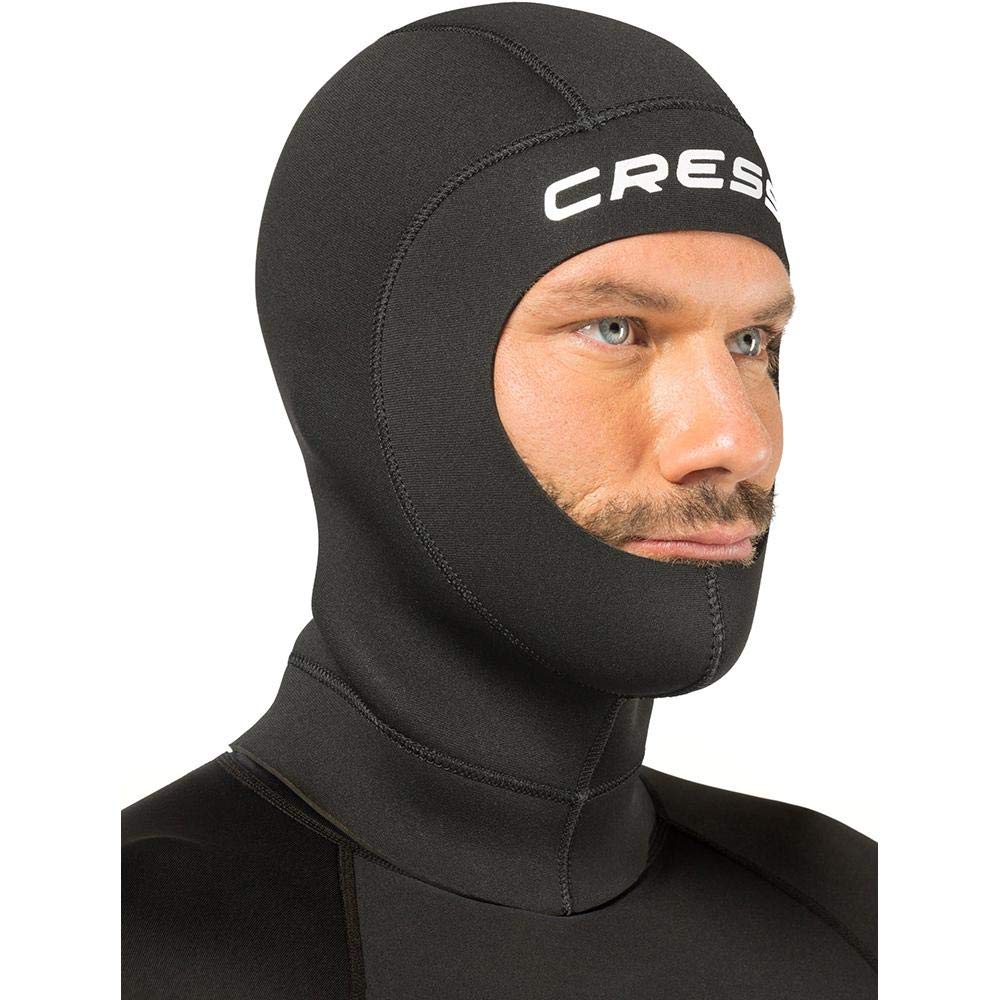 Cressi Solo Hood 2mm, Black Kapuzen