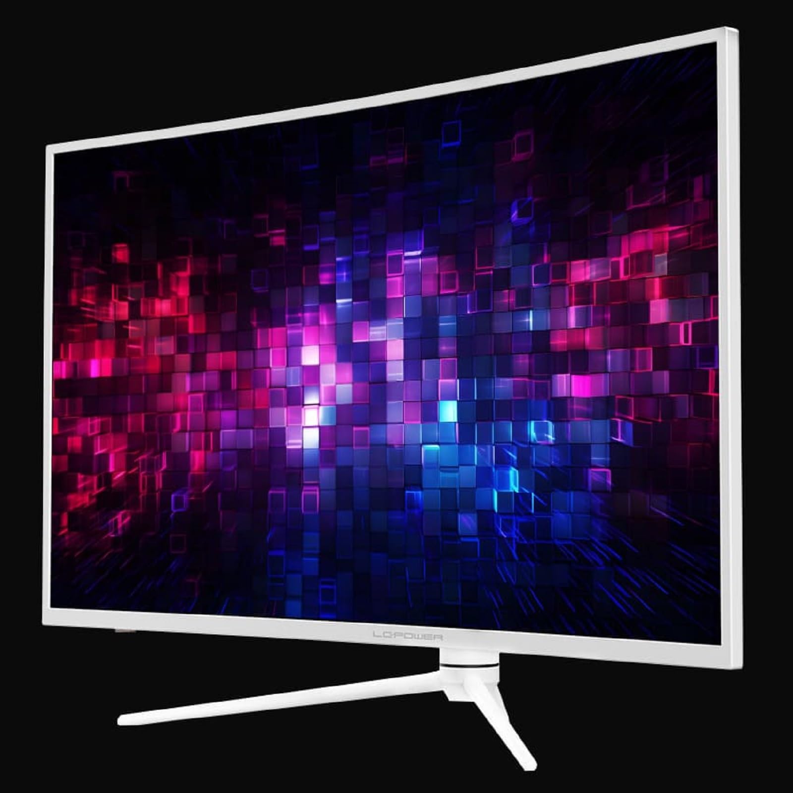 LC-Power Monitor Gaming sin Marcos de 38,5" QHD Curvo (3000R) (2560x1440, HDR 400, VA, 165Hz, 1ms, 350 CD/m, 2X DP 1.4/2x HDMI 2.0, AMD FreeSync) Soporte Ajustable en Altura - LC-M39 -QHD-165-C