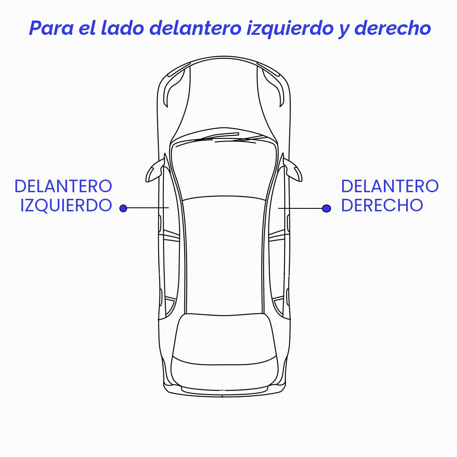 Twowinds Tirador Interior 7701475316 Compatible con Renault Mégane 2