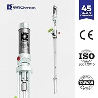 Vista 3 de COSMOSTAR P0205 2:1 Air Operated Pneumatic Piston Pump for 55 Gallon Drum Teflon Packing Polyurea Transfer Pumps, Compatible with T1(256200)/IP02