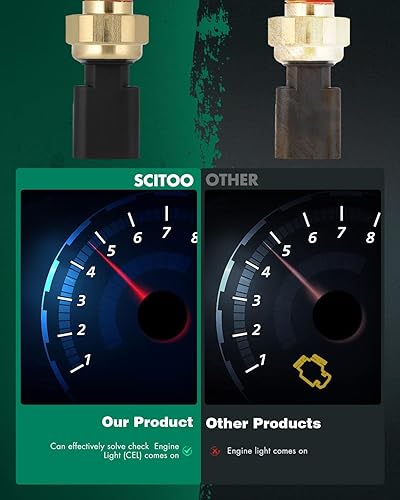 Miniatura 5 de SCITOO Interruptor de presión de aceite del motor Sensor Unidad emisora 68145662AB 68145662AA Compatible para Chrysler 200 para Dodge Dart Cherokee
