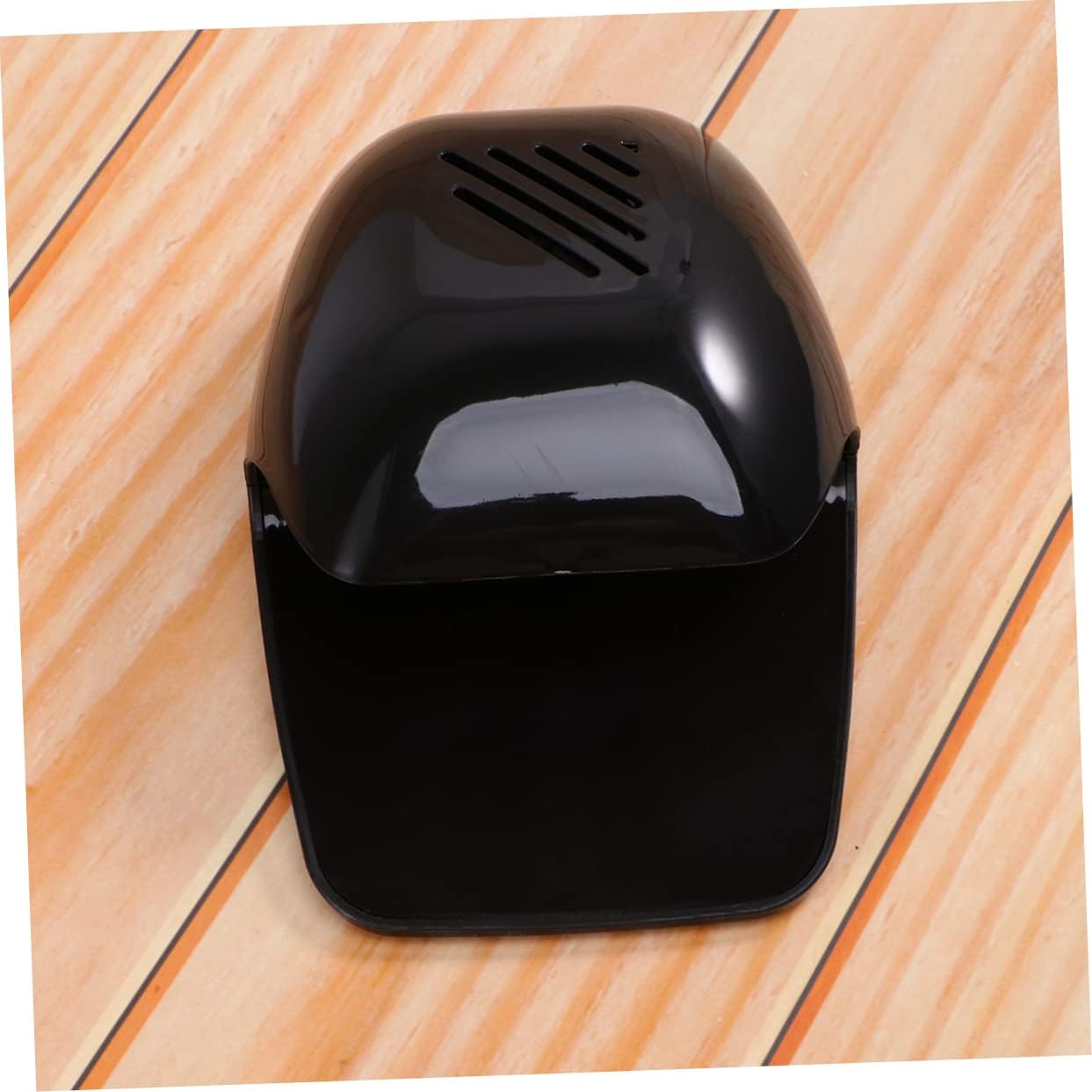 Ipetboom Mini Nail Dryer Fan Touch Activated Automatic Off Portable Manicure Tool for Nail Salon and Personal Use High Power Fan with Plastic Black