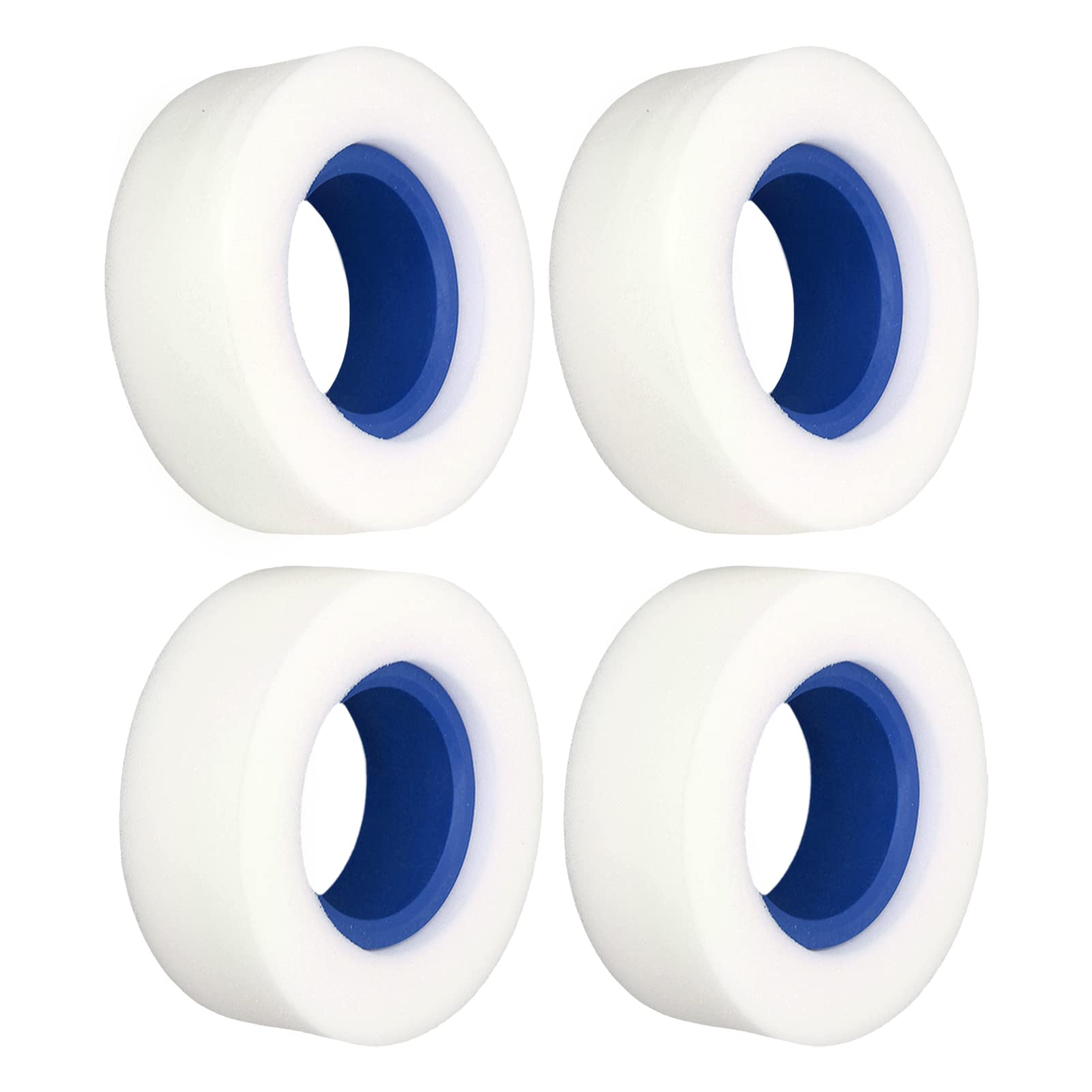 4PCS RC Tire Foam 2.2 Inches Dual Stage Crawling Foam for 2.2 Inches Wheel Tires RC Crawler (Blue)