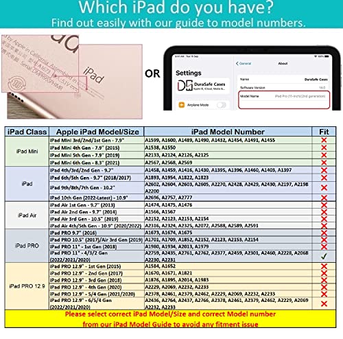 Image of DuraSafe Cases for iPad Pro 11 4th 3rd 2nd Generation Cover A2759 A2762 MNXD3HN /A A2435 MNXG3HN /A A2761 MNXF3HN /A A2377 MNXJ3HN /A MNXE3HN /A MNXH3HN /A MNXN3HN /A MP553HN /A A2228 - Birds & Flowers