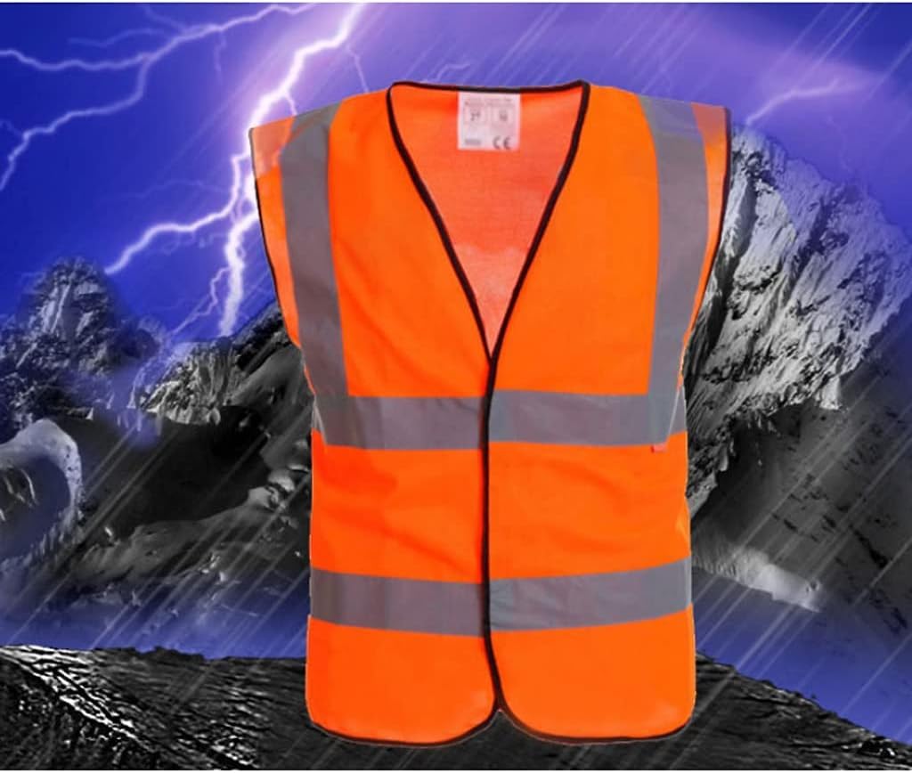 hi vis chaleco reflectante de alta visibilidad, Chaleco de seguridad Traje reflectante Chaleco reflectante de alta visibilidad Buena transpirabilidad