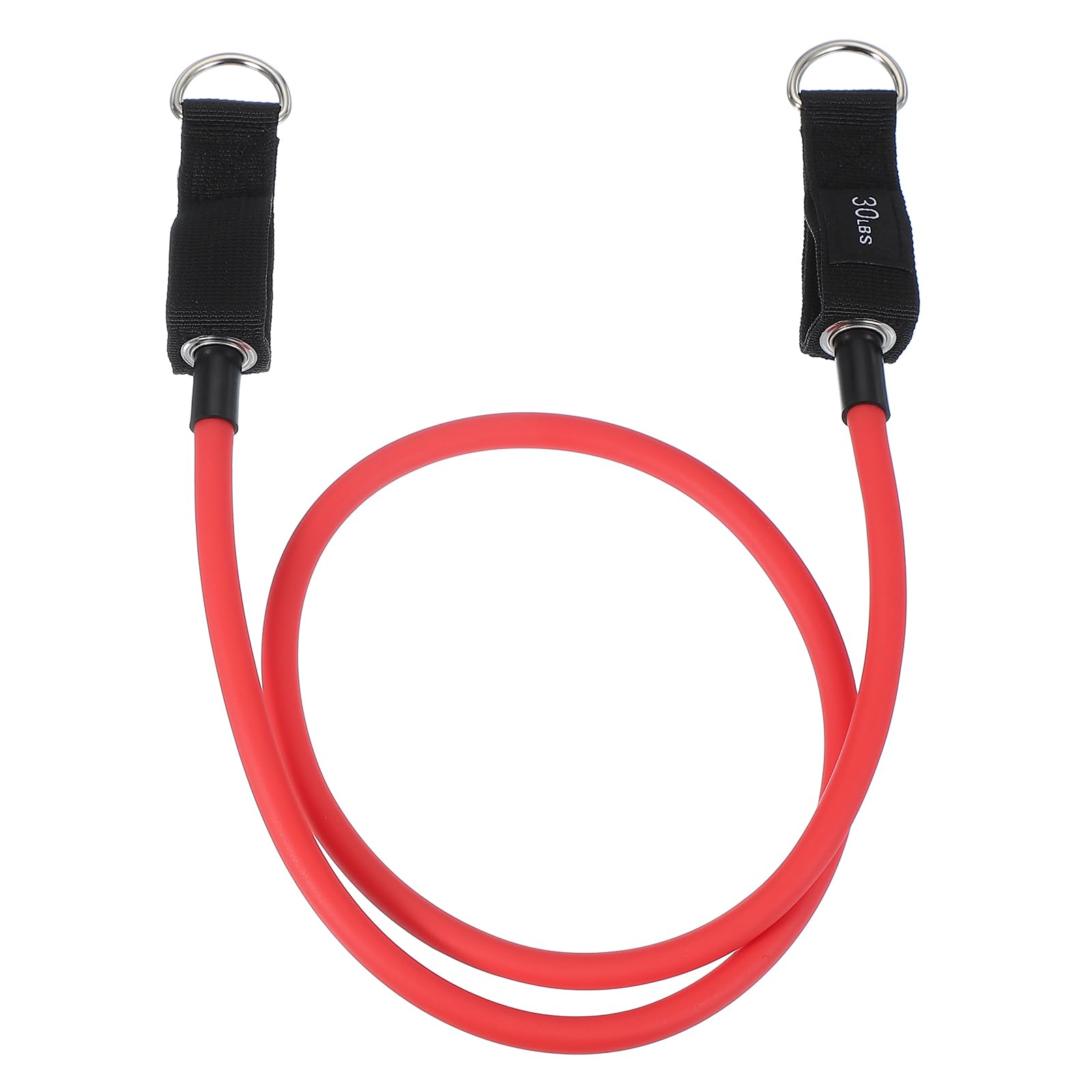 PATIKIL Resistance Tube Bands, 30 lbs Stackable Single Resistance Band Exercise Band Stretch Band for Working Out Man Home, Red โ image 1