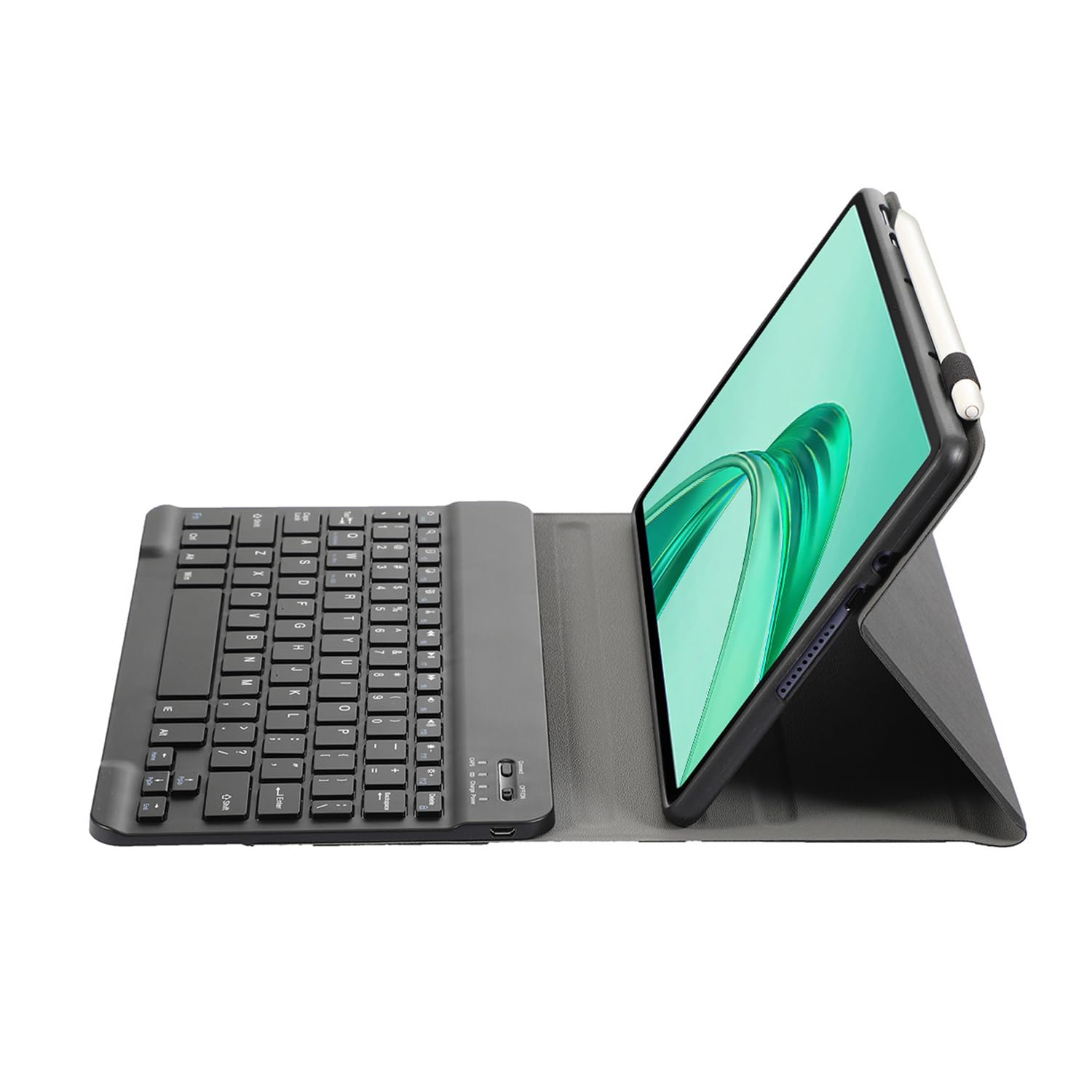 Funda Teclado para Honor Pad X8a 11" Teclado Wirless Magnético Desmontable Inalámbrico QWERTY para Honor Pad X8a 11 Pulgadas 2024 (Negro)