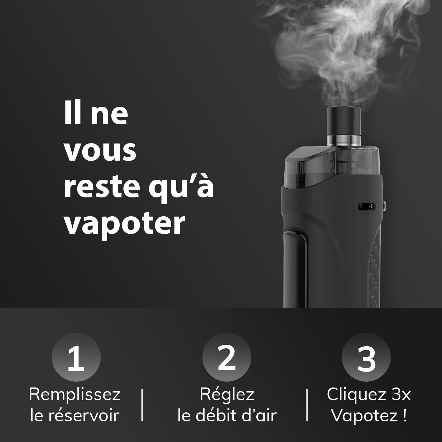 e liquide sans propylène glycol avis Kroma Z - Product