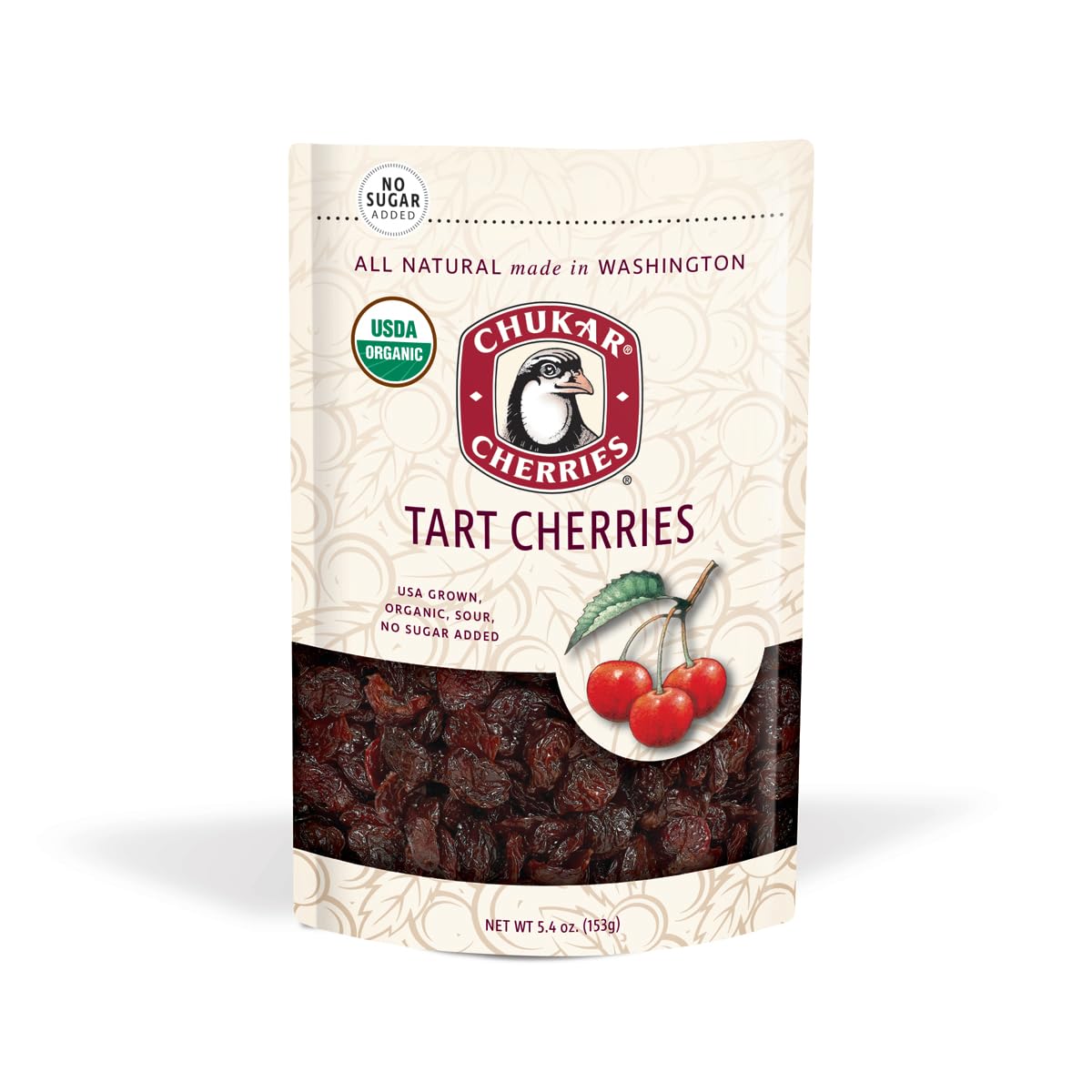 Chukar Cherries Organic Tart Cherries (Pack of 1)