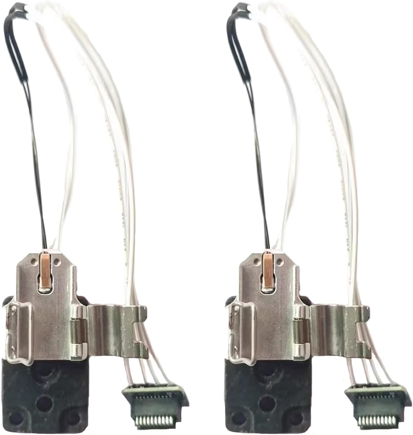 2PCS A1/A1 Mini Hotend Heating Assembly Kit with Heater Cartridge Thermistor 3D Printer Extruder Print Head Qucik Replacement Part for Bambu Lab A1/A1 Mini Support High Speed Printing