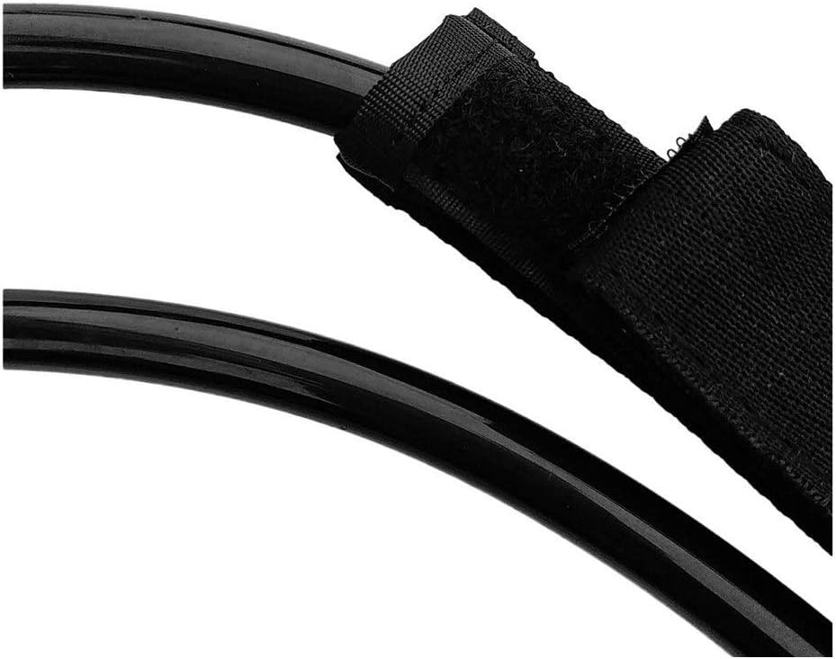 Inflatable Paddle Boards Deluxe Black TPU Adjustable Water Sports Sailing Windsurfing Harness Line with Non-Slip Boom Pads 28-34 or 22-28 inch Vacation Must Haves (Color : 28 34 inch)