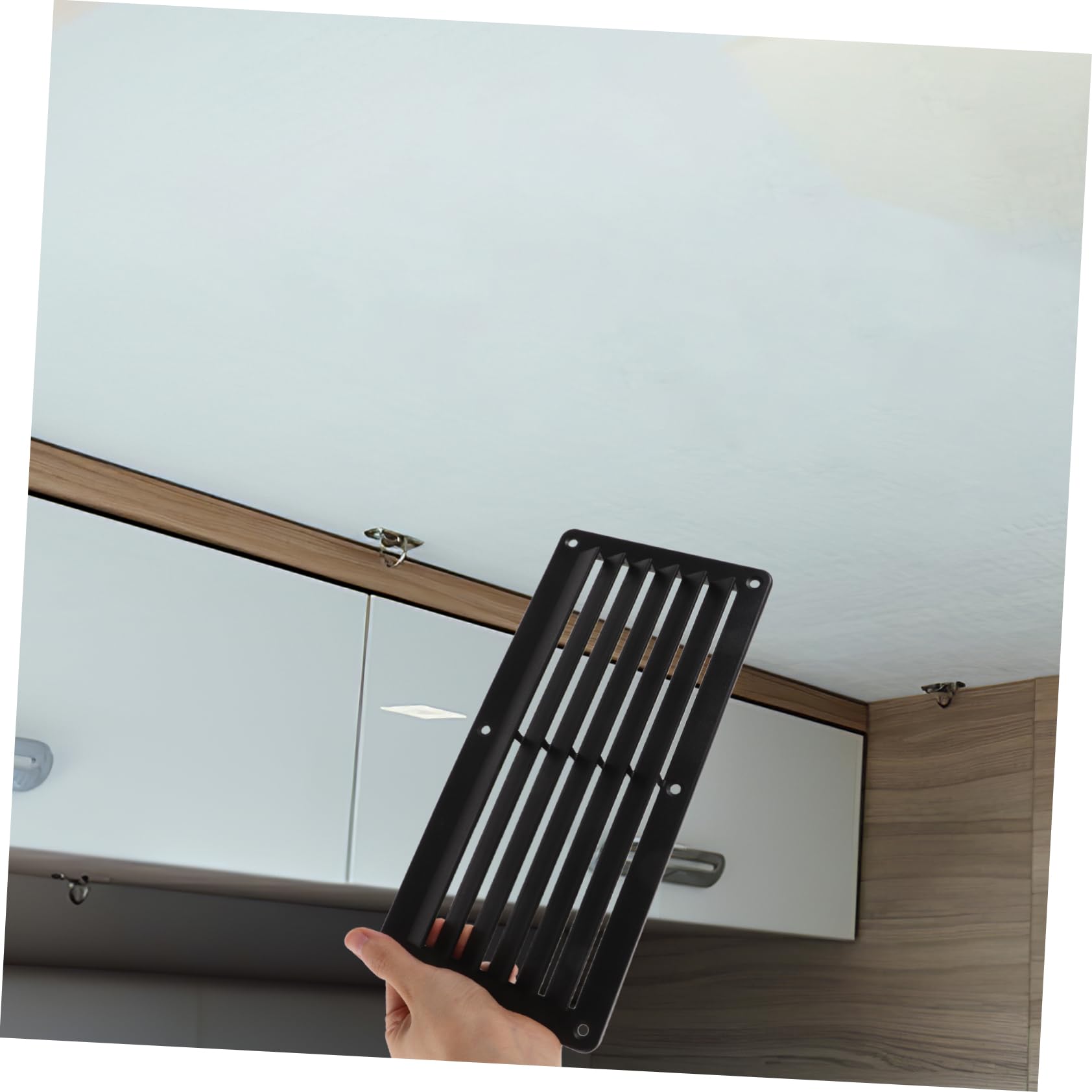 Alipis Grille De Ventilation Rectangulaire, Sortie D'air Pour Bateau Et Yacht, Couvercle De Ventilation En Plastique Pour Voiture Et Camping-car