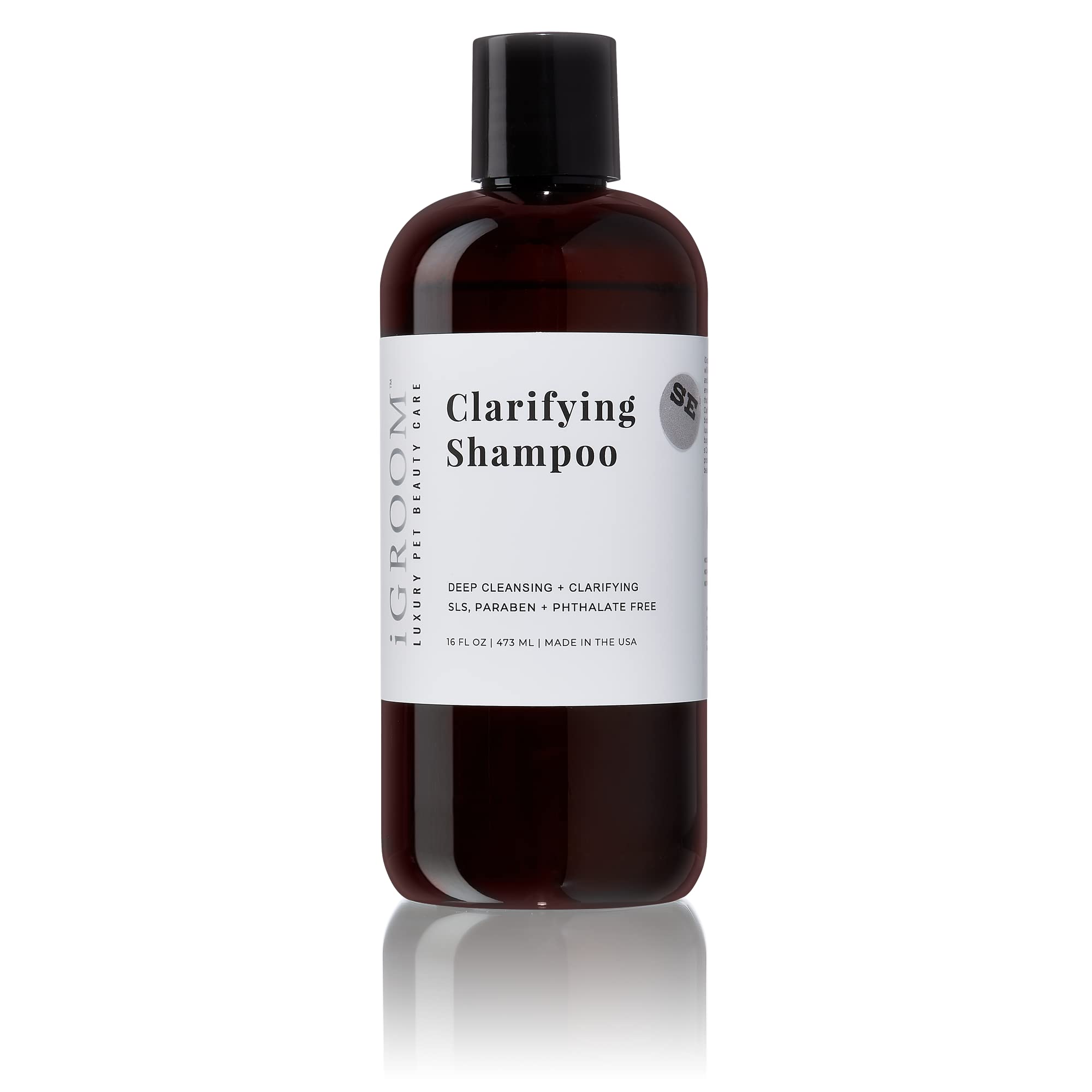 iGroom Clarifying Dog Shampoo Soft Shiny and Clean Dog Coat Luxury Pet Beauty Care Sooth and Protect Coat