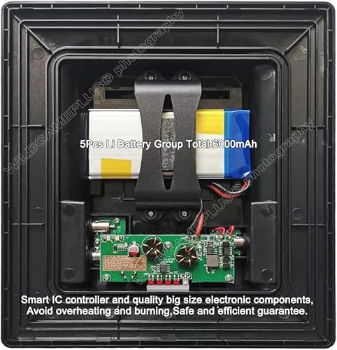 Miniatura 4 de Impermeable 5 vatios 6000 mAh mini tamaño panel solar, kit de cargador solar de carga de teléfono tipo C 6V/12V para cámara de seguridad de sendero