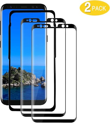 CHENXX Pezzi Vetro Temperato per Samsung Galaxy S8 Pellicola Protettiva Copertura Completa Chiaro Anti-Graffi Durezza Senza Bolle CHENXX Pezzi Vetro Temperato per Samsung Galaxy S8 Pellicola Protettiva Copertura Completa Chiaro Anti-Graffi Durezza Senza Bolle