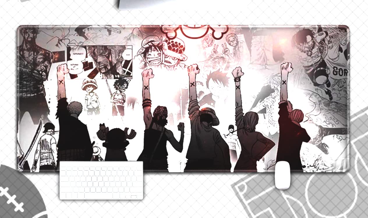 Mouse Pad Anime Mouse Pad Gaming Mouse Pad Large Mouse Pad, Extended Desktop Pad Desktop Pad for Keyboard and Mouse 35.5*15.7*1.1in(90*40*3cm) (0-4（90*40*3cm）)