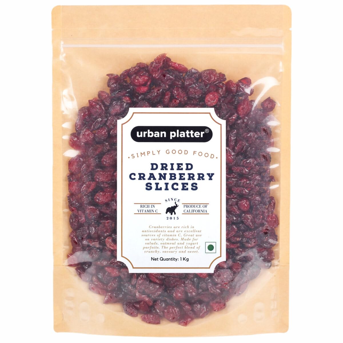 See full amazon price history chart for Urban Platter Dried Sliced Cranberries, 1Kg (Product of USA | Tart & Sweet | Enjoy as Snack | Source of Antioxidants) Urban Platter Dried Sliced Cranberries, 1Kg (Product of USA | Tart & Sweet | Enjoy as Snack | Source of Antioxidants) (B07JW67W49) Amazon Price History, Amazon Price Tracker