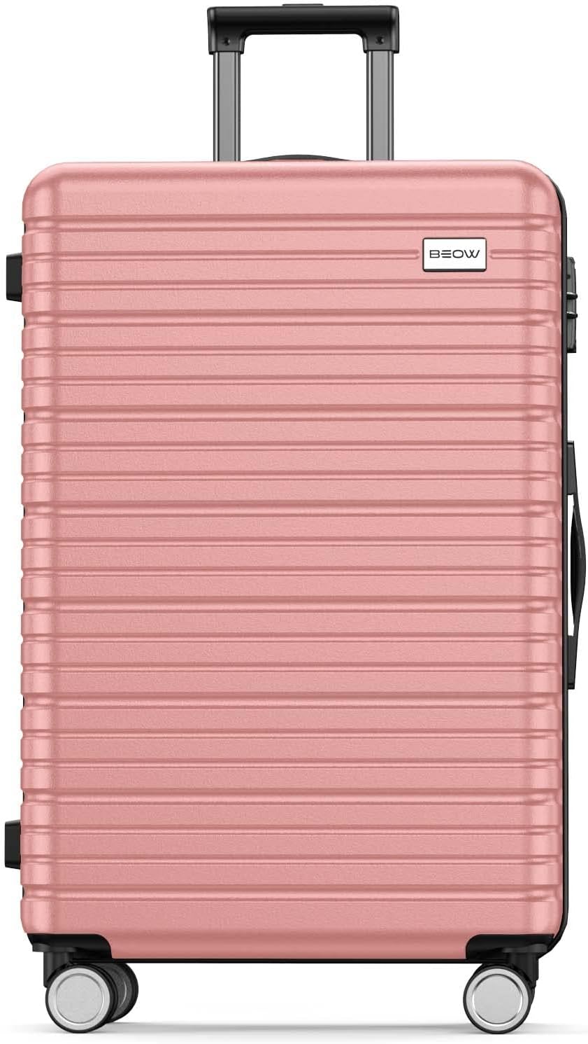 BEOW Luggage Expandable Lightweight Suitcases with Wheels