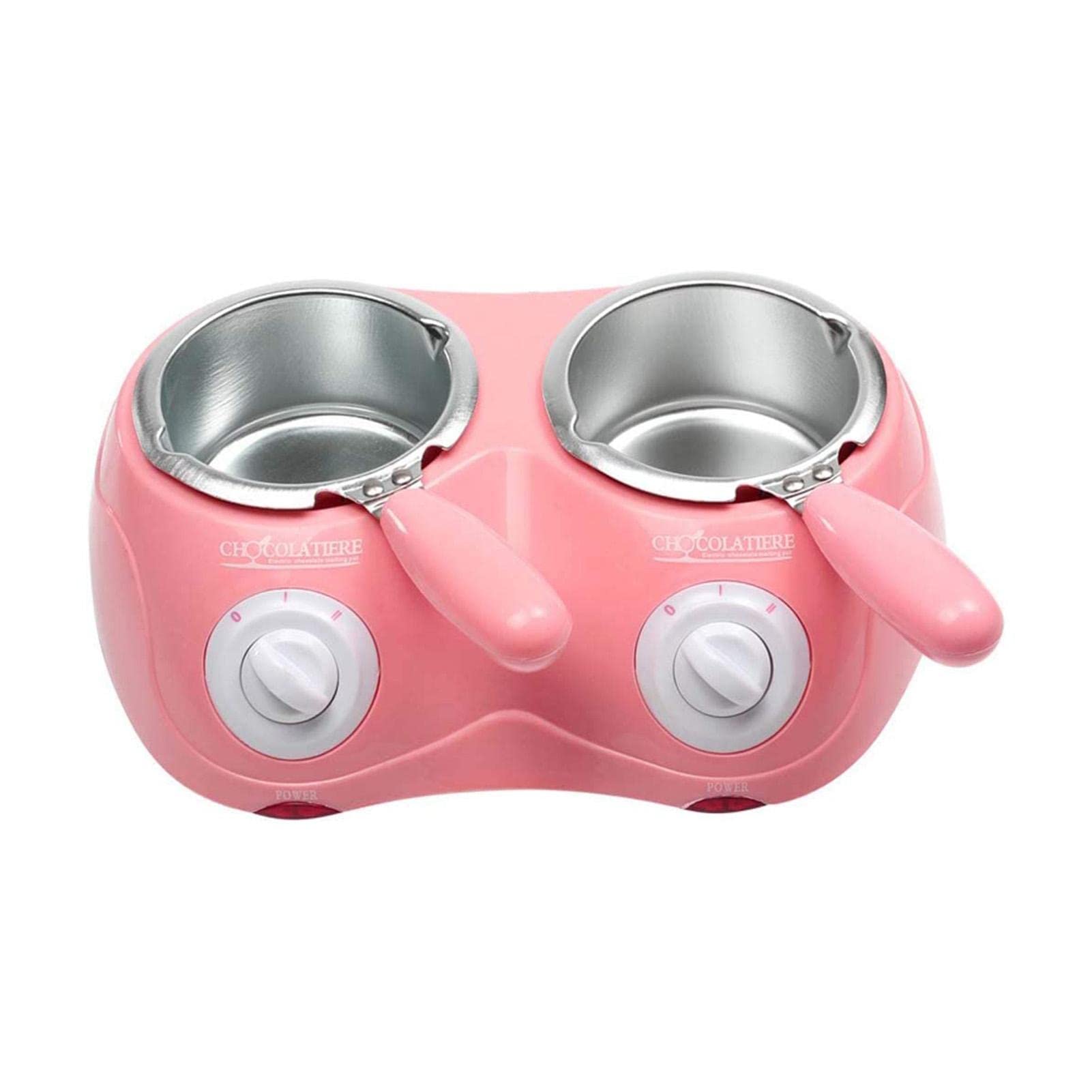 Chocolate Melting Pot Fondue Set Double Boiler Pot Kit Electric Chocolate Fountain Melter for Candy Cheese Baking Kitchen DIY Accessories