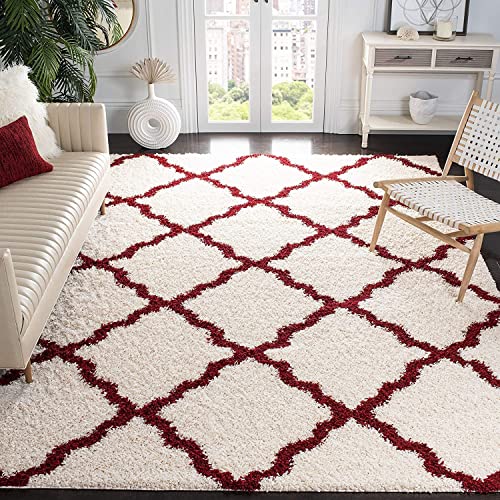 Image of Soft Modern Shag Area Rugs Fluffy Living Room Carpet Comfy Bedroom Home Decorate Floor Kids Playing Mat Size 5x8 Feet Color Multi P