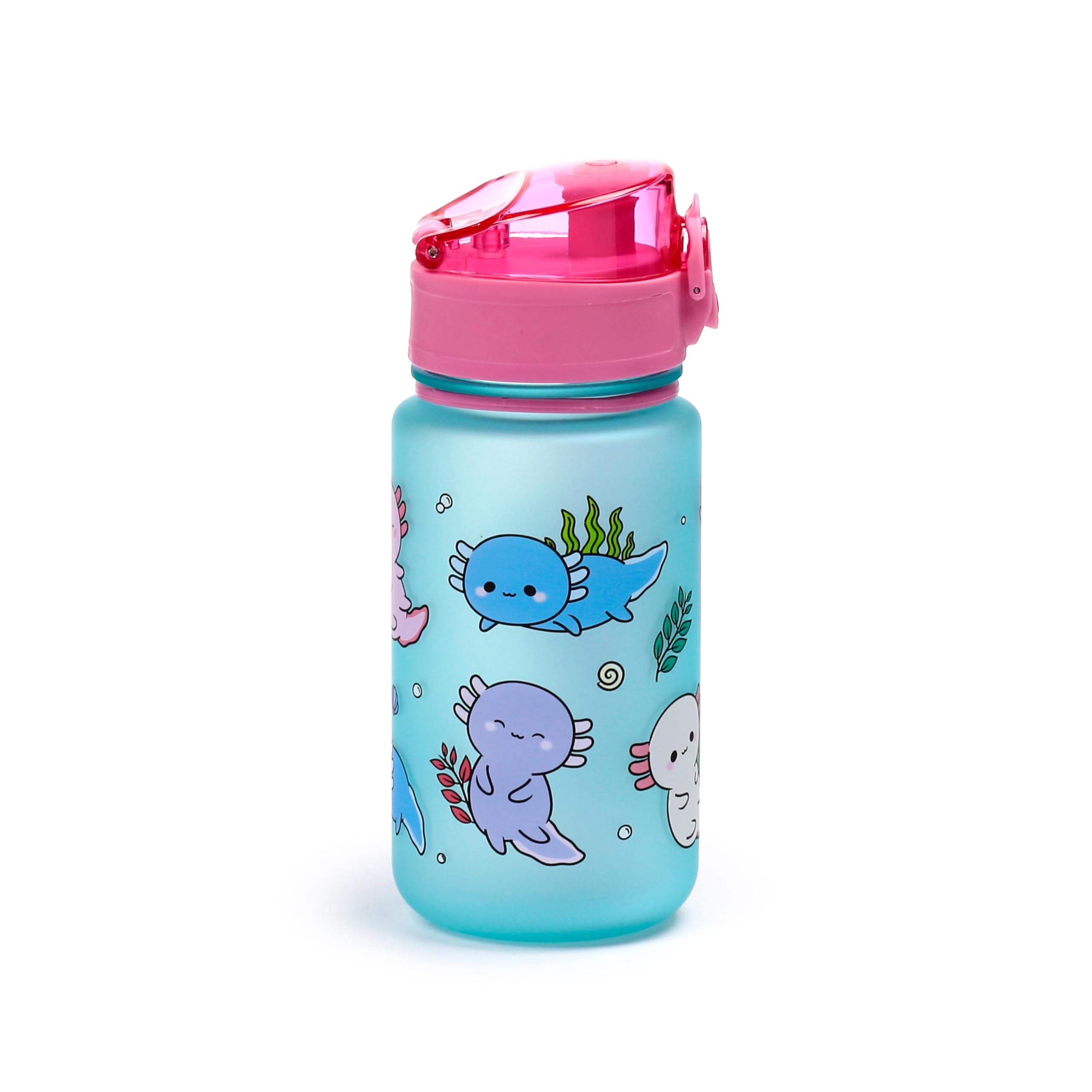 Puckator Gourde invisible pour enfants 350 ml - Axolotl - Animaux doux ADORAMALS