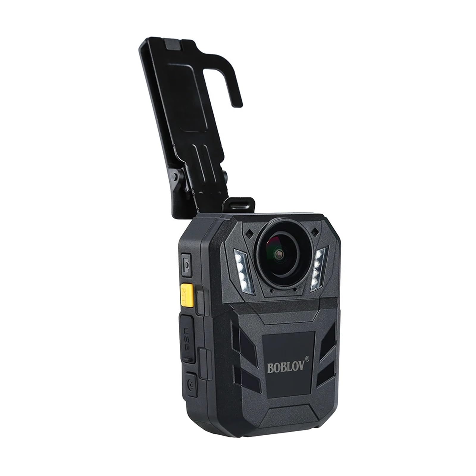 JVDDI Body Camera WA7-D Body Worn Mini Camera Police HD 1296P Wearable DVR Video Recorder Remote Control W/Charge Dock for Outdoor Recording(32GB With GPS)