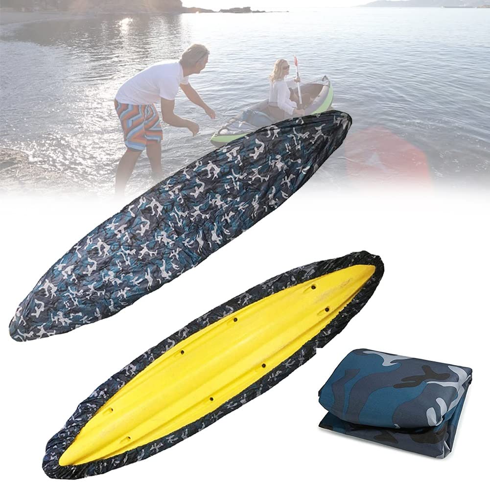 Funda Para Kayak Tefola | Tela Oxford Impermeable | Protección UV, Polvo Y Lluvia | Tamaño 5.5 M Para Kayaks De 4.6 A 5 M | Resistente Al Desgaste | Ideal Para Interior Y Exterior
