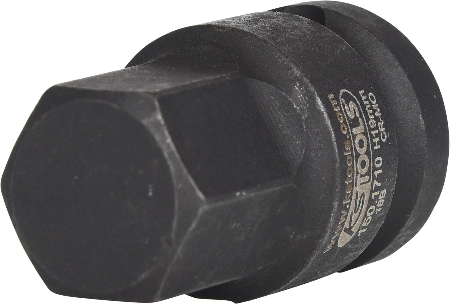 KS Tools 150.1710 Llave de vaso con punta de impacto, 1/2", tipo Allen, 19 mm