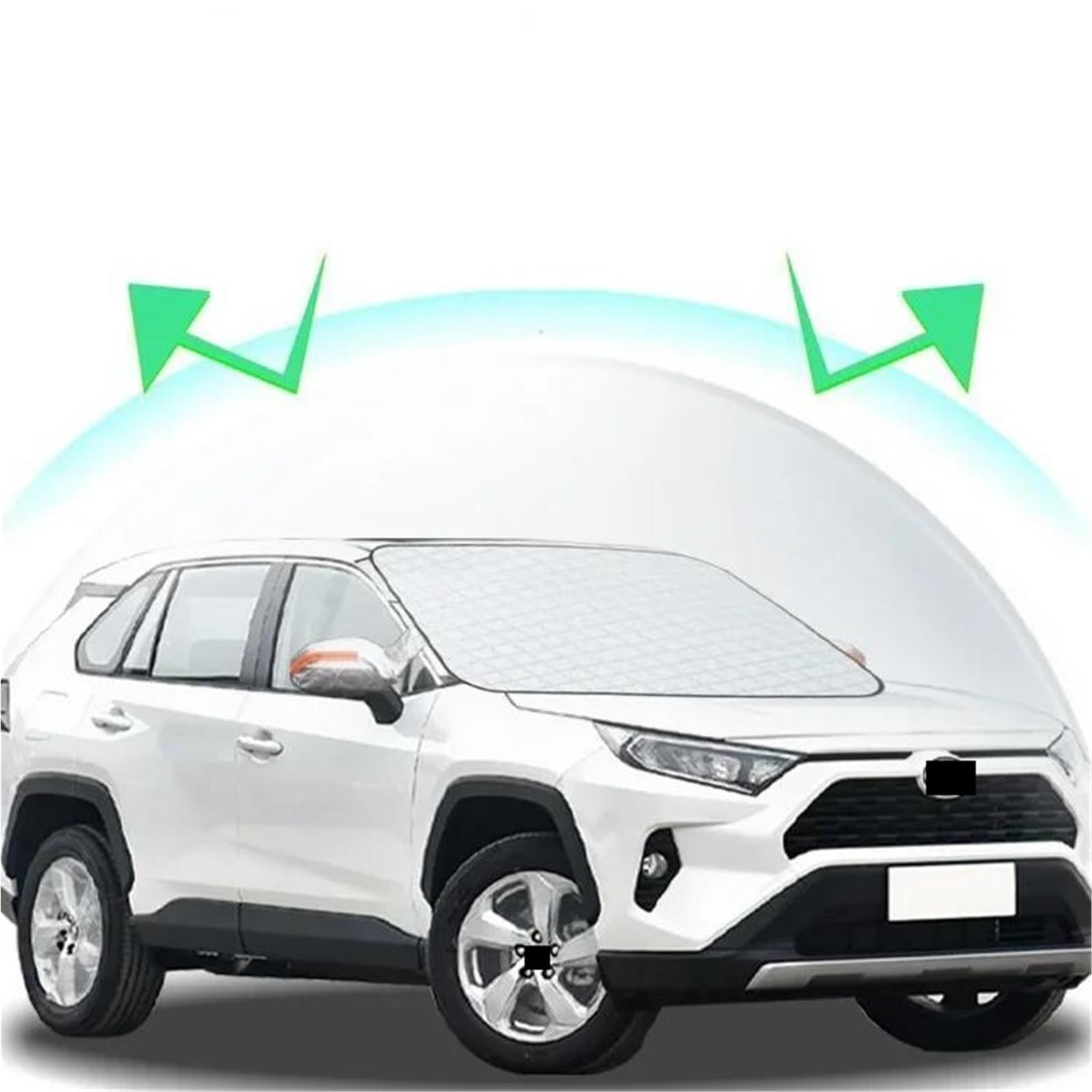 Copinverno Ertura per Parabrezza Auto per KIA per Sorento 2009-2025 Coperture per Parabrezza di Protezione Invernale per Auto