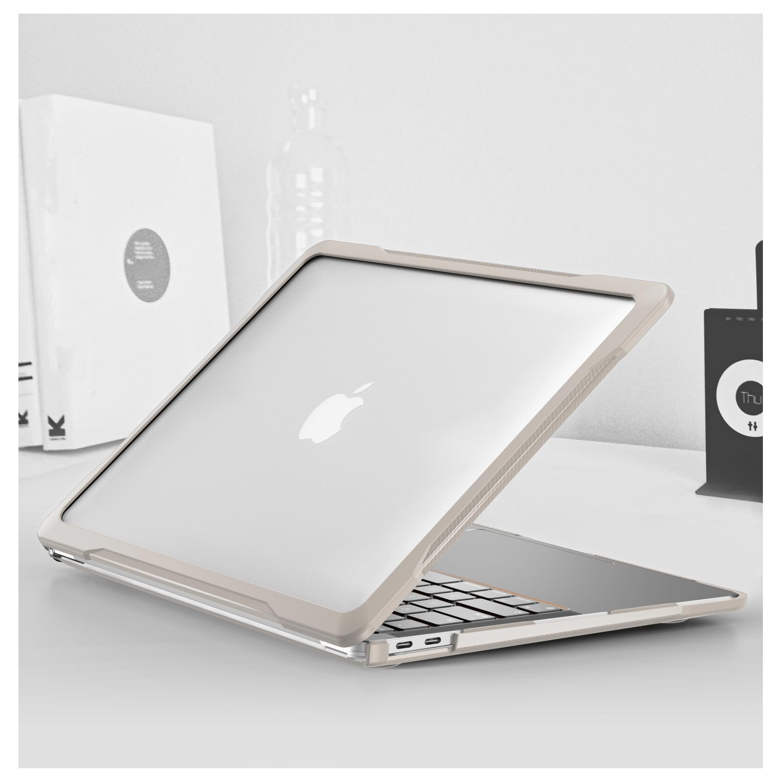 BYCeKe Ultimate Matte Protection Case for MacBook Pro 13 inch M2 M1 2024-2016 A2338 A2251 A2289 A2159 A1989 A1708 A1706,Matte Soft Anti-Cracking