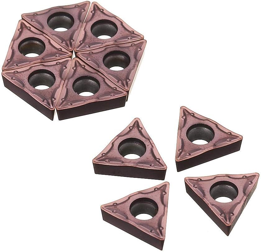 Lathe tools 10pcs TCMT090204 TM ZP1521 Turning Tool Carbide Insert for Lathe Boring bar