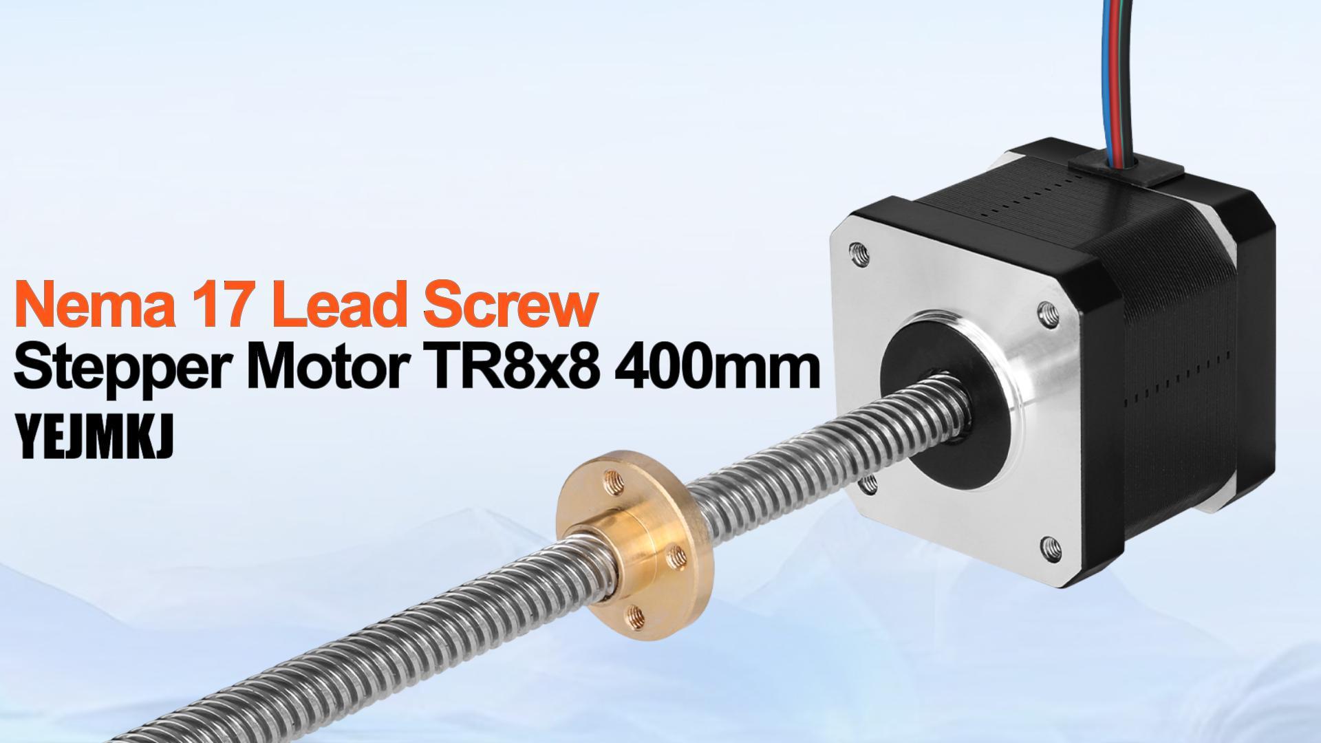 Amazon.com: YEJMKJ 3 Pack Nema 17 Stepper Motor TR8x8 400mm with