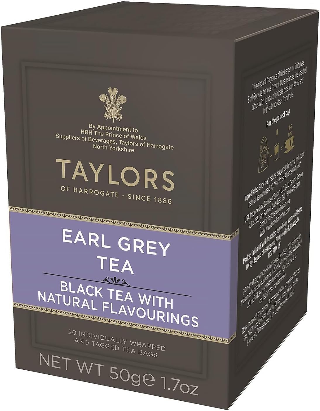 Taylors of Harrogate Earl Grey Tea, 50 Gm