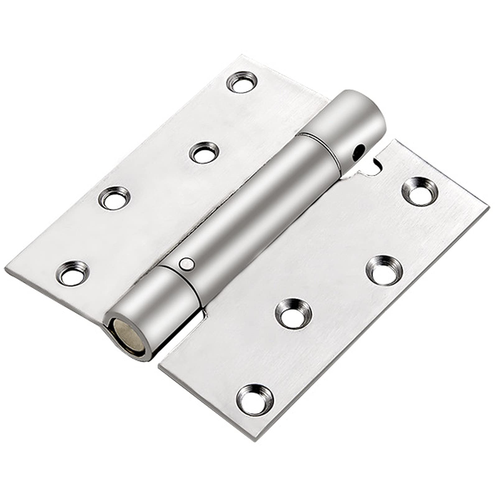 Single Spring Door Hinge，Stainless Steel Rebound Hinge for Cafe Hidden Door Hardware Invisible Door Hinge