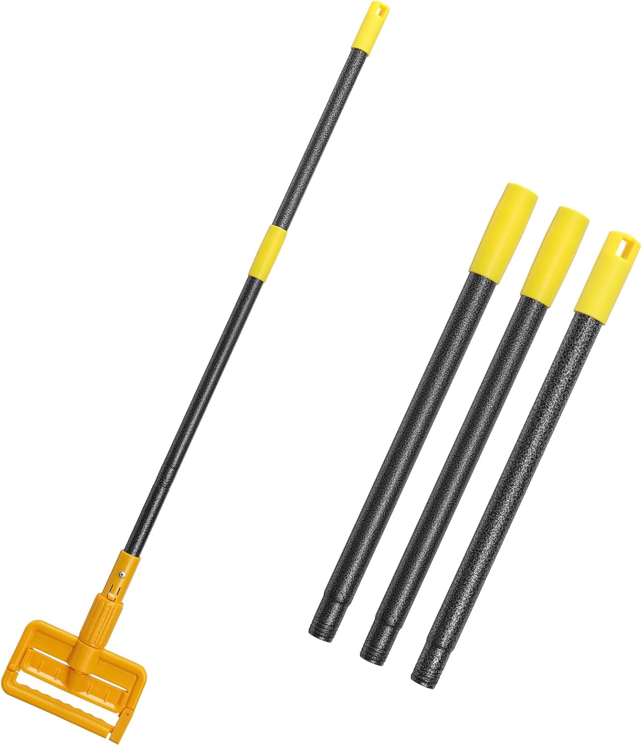 JAOTREL Mop Handle Commercial Heavy Duty, 60 inch Metal