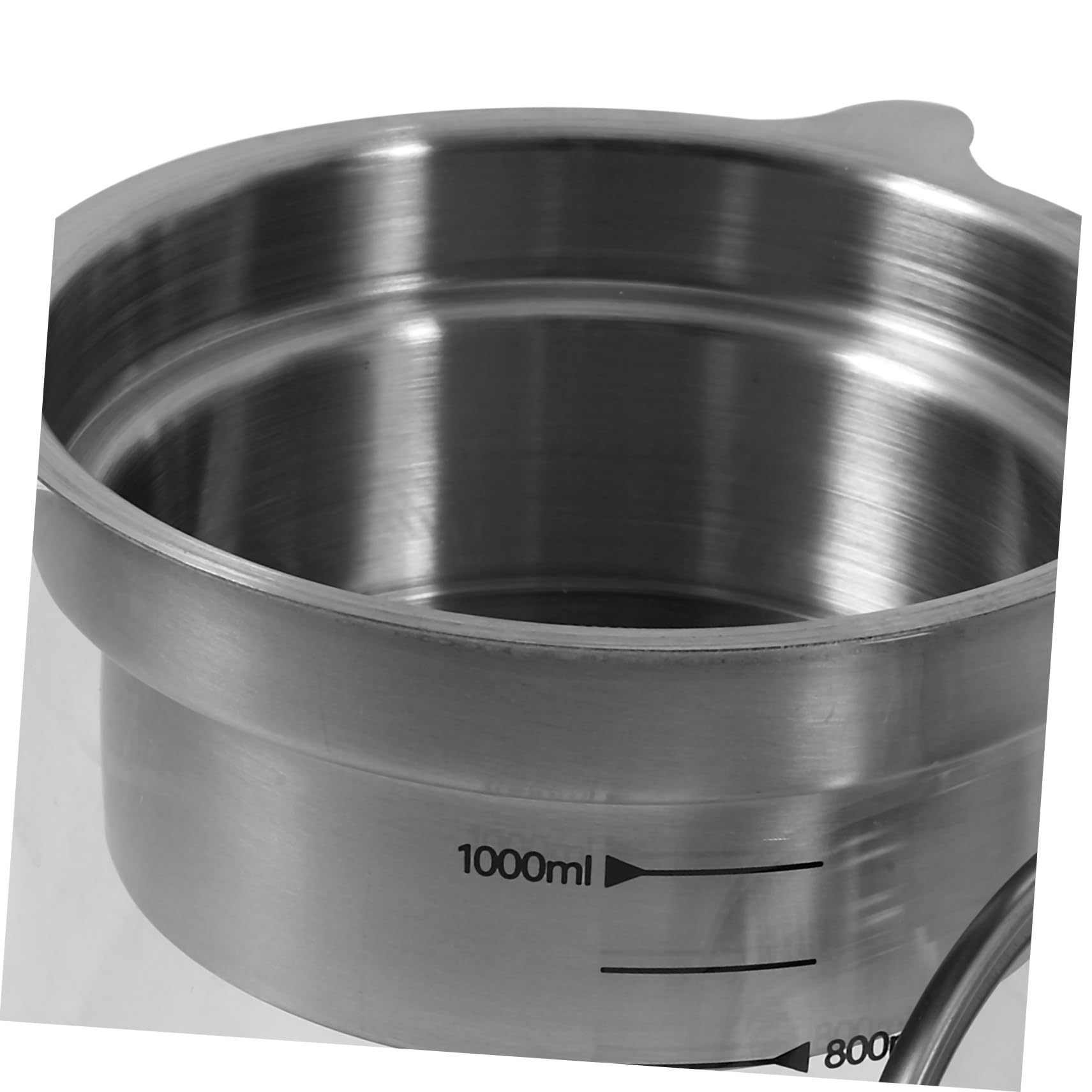 Teefilterkanne 1l aus Glas und Edelstahl für Küche und Kochen