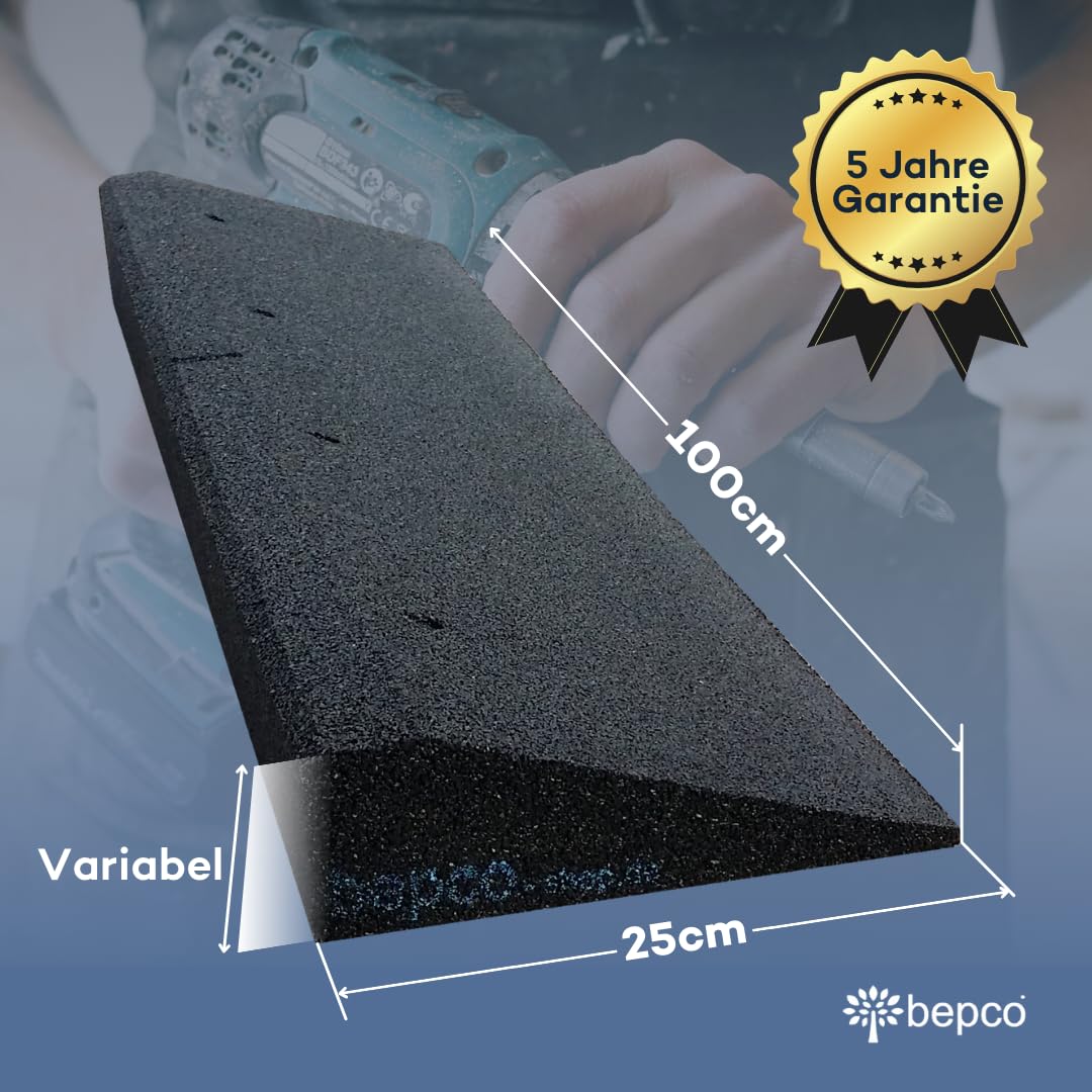 bepco Bordsteinkanten-Rampe 2er Set (2 Stück), LxBxH
