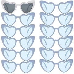 12 Pairs Bachelorette Party Sunglasses Heart Shaped Sunglasses Party Decorations Bridesmaid Proposal Gifts Women
