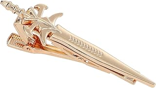 Tie Pin, Tie Pin for Men Formal, Elegant Golden Tie Clip, Ideal for Business Attire and Wedding Occasions, Accessory for P...