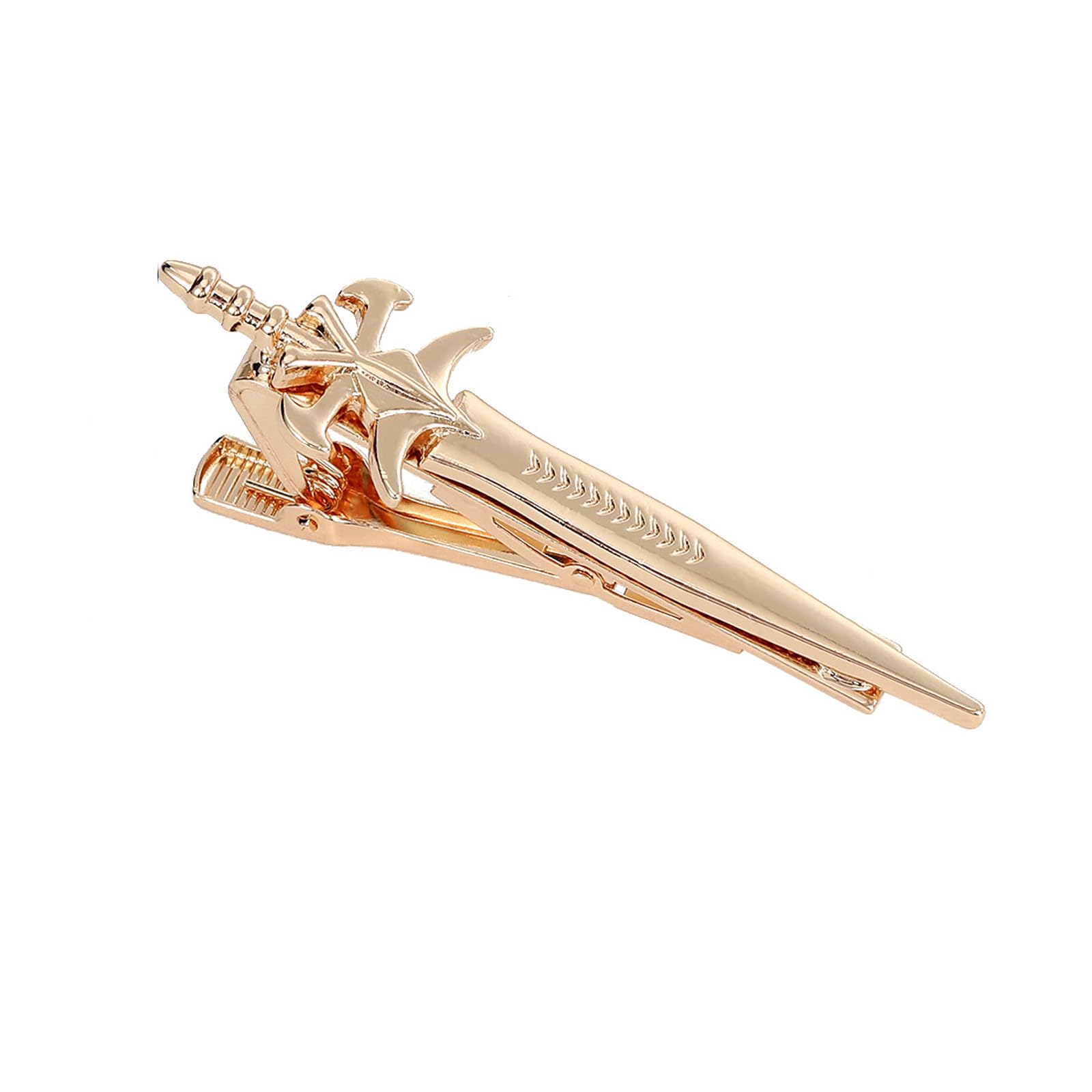 squishy Tie Pin, Tie Pin for Men Formal, Elegant Golden Tie Clip, Ideal for Business Attire and Wedding Occasions, Accessory for Professional Style Enhancement-picture-54