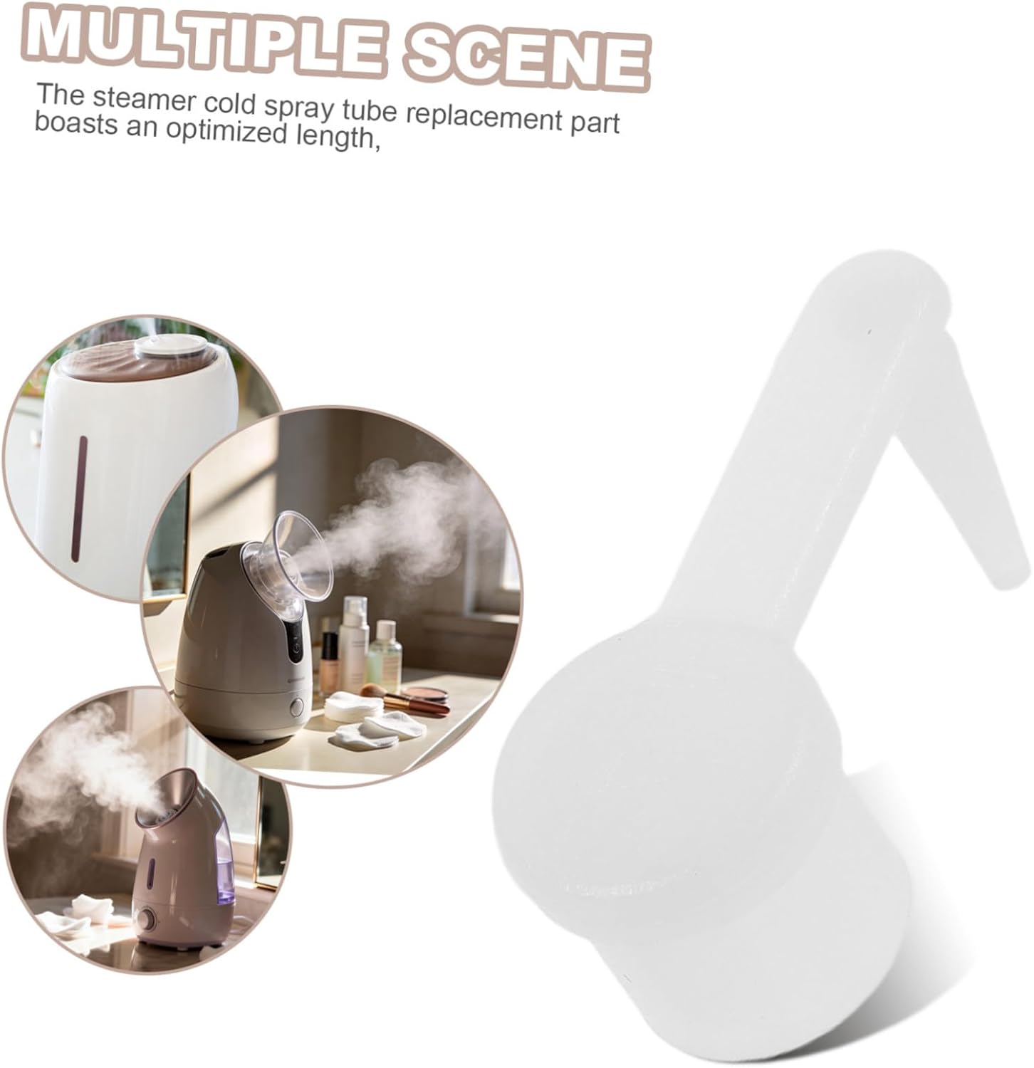 2pcs Rubber Face Steamer Stopper for Facial Mist Sprayer