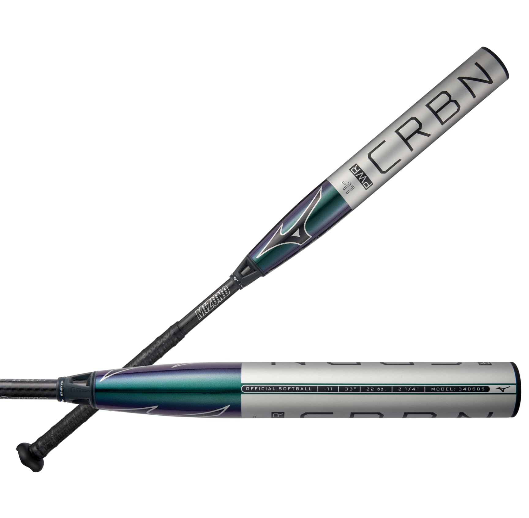 Amazon.com : Mizuno F23-PWR CRBN (-11) Fastpitch Softball Bat, 30