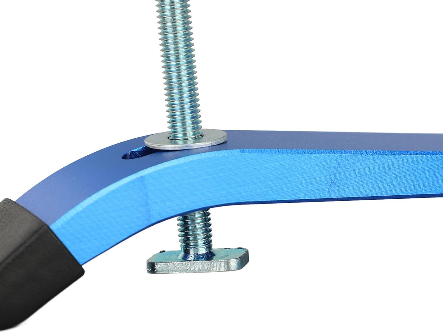 Woodworking T Slot Clamp Aluminum Multifunctional T Track Handle Clamp Set for Router Drill Press CNC Table Saw Jigs 6063 T5 Aviation Aluminum 5.5in x 1.125in 2 Pack