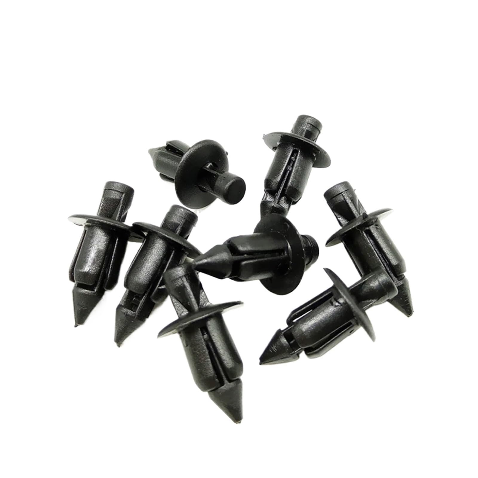 FDCSKINX 100 Pcs Plastic Bicycle Fairing Rivet Setting Panel Fastener Clips Compatible