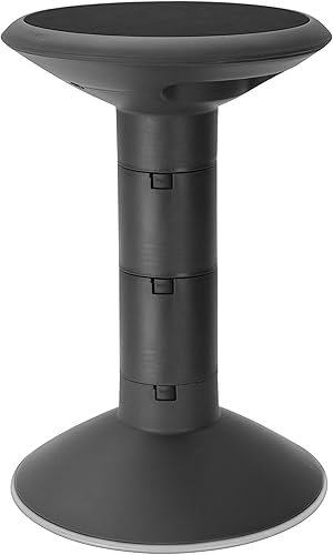 Vista 46 de Storex - Taburete de altura ajustable para asignación activa de asientos en el aula Azul